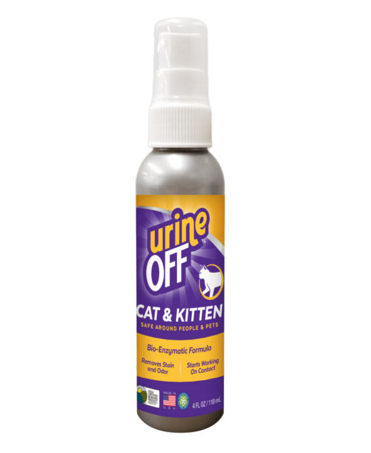 Urine Off Spray Cat & Kitten Hard Surface – για απομάκρυνση ούρων και οσμών 118ml